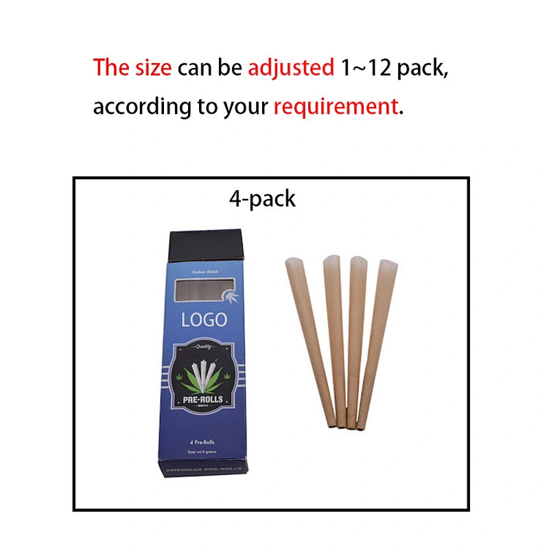 Custom pre roll joints packaging child resistant pre roll box