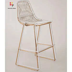 Metal bar stool