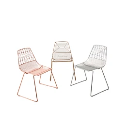 Metal wire chair