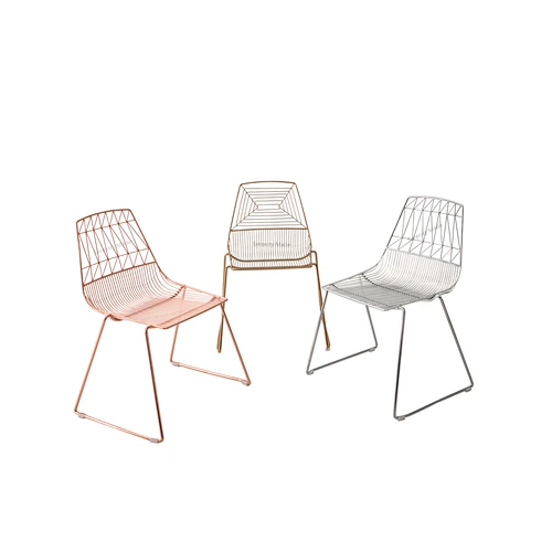 Metal wire chair