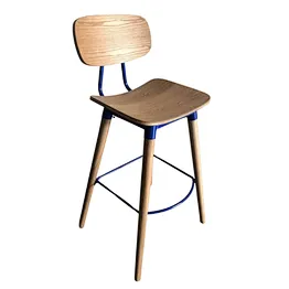 Wooden stool