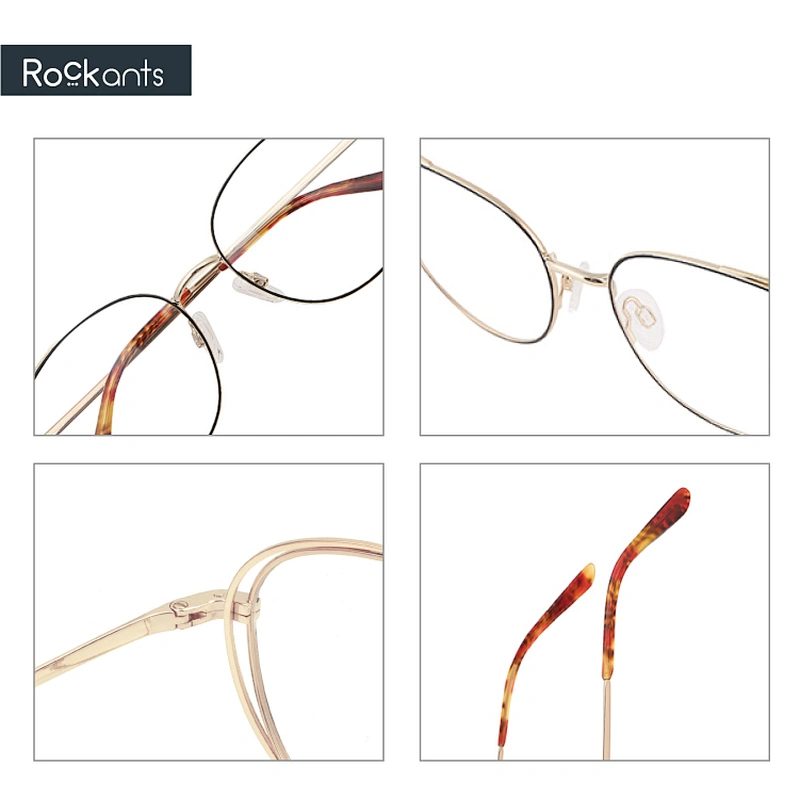 Hot selling custom classic round full rim glasses optical frames handmade metal optical eyeglasses frames