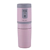 pink electric coffee grinder machine