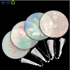 Chinese style hand embroidery fan