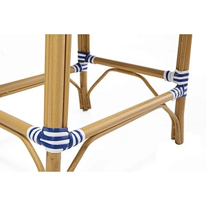 French style bistro rattan stool