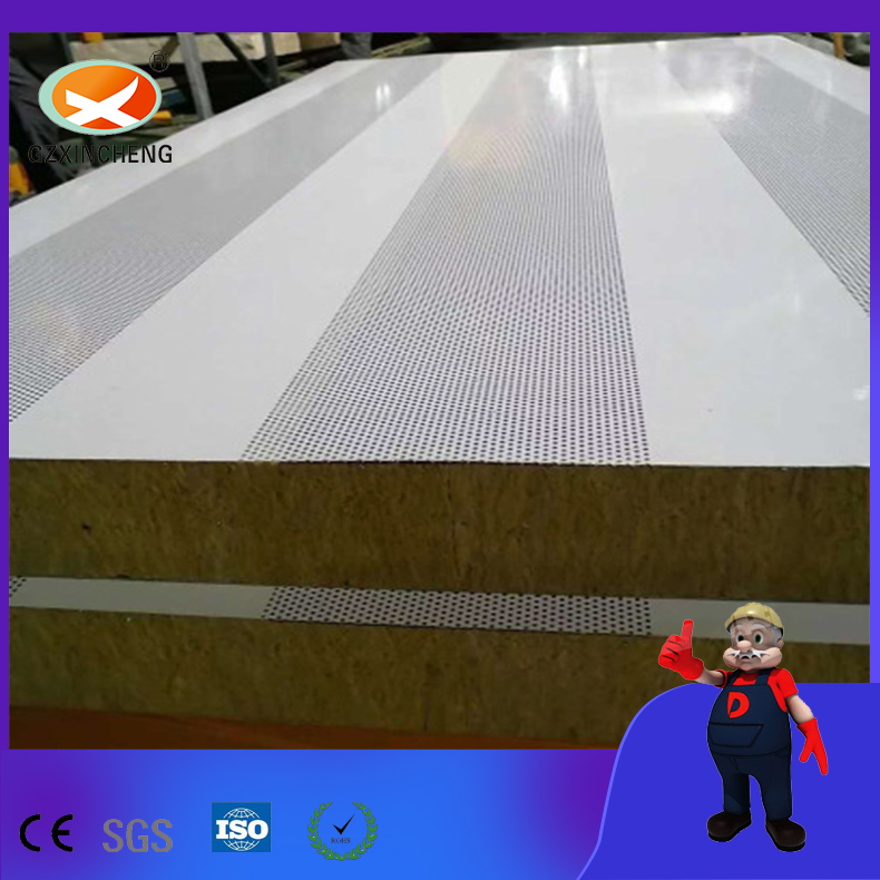 Perforated Acoustic Glass Wool Sandwich Panel