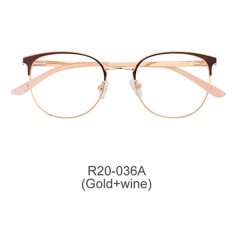 2021 new arrival metal optical frame eyeglasses classic eyeglass frames metal optical