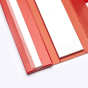custom design 32 leaves rice bleached paper King size slim rolling paper with filter tips