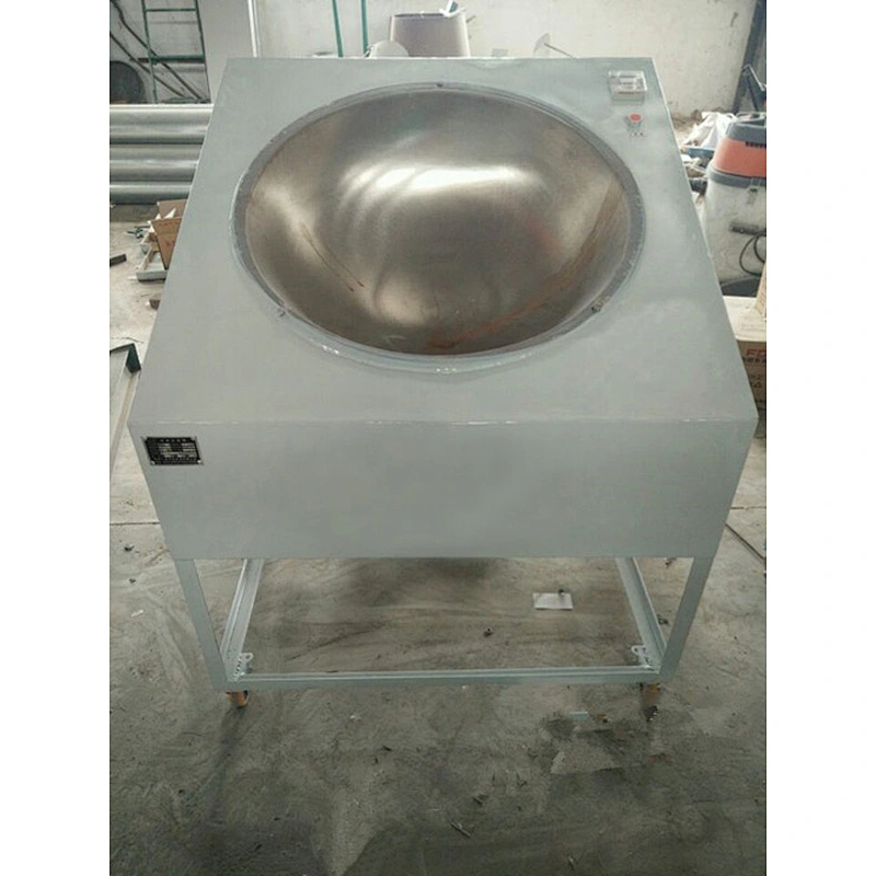 Wok (cauldron) for roasting tea with electronic temperature control