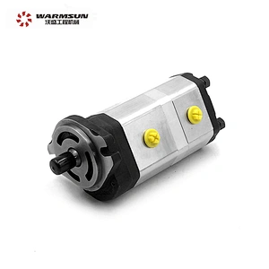 60086040 Hydraulic Double Gear Pump , P097-16 High Pressure Hydraulic Gear Pump