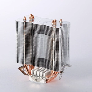 CPU Cooler Aluminum Fin Copper Pipe Heatsnk