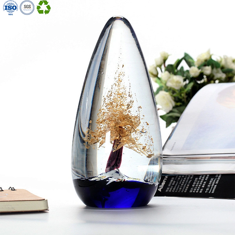 Clear crystal ornament ball tree inside decoration