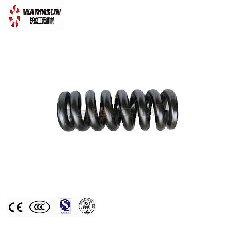 Steel Track Adjuster Recoil Spring , 115.00KG Recoil Spring Excavator