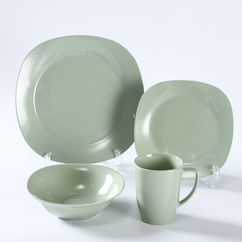 COLOR GLAZE DINNER SET