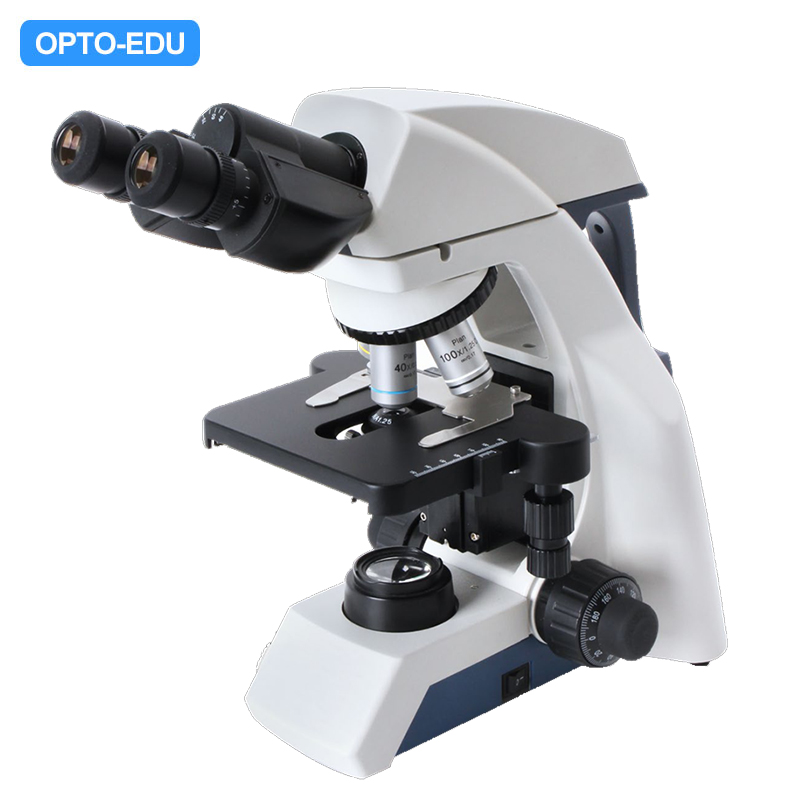 Mikroskop Laboratorium, Trinocular, Semi-Rencana Infinity