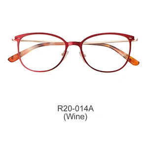 Fashion custom ladies metal cat eye optical glasses eyeglasses frames custom eyeglass