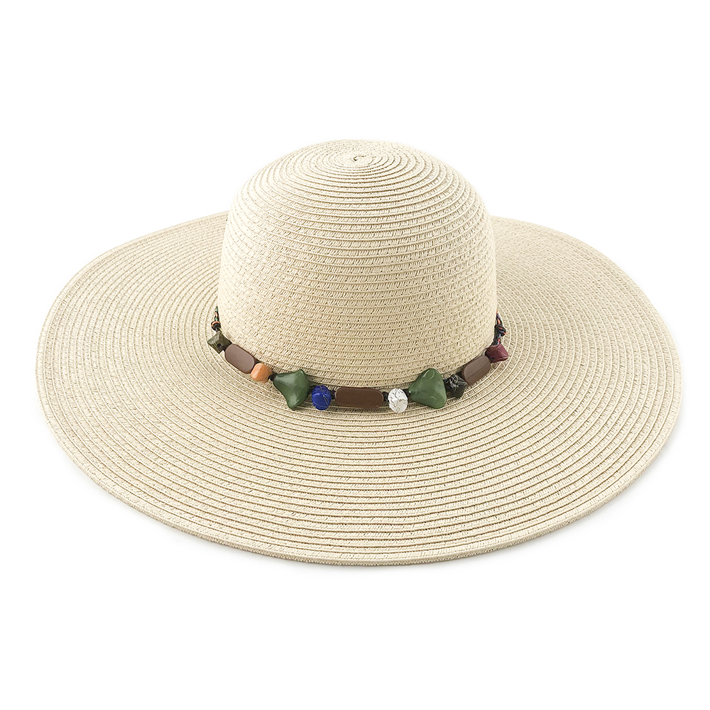 FLOPPY HAT PAPER BEACH HAT 21032