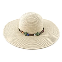 FLOPPY HAT PAPER BEACH HAT 21032