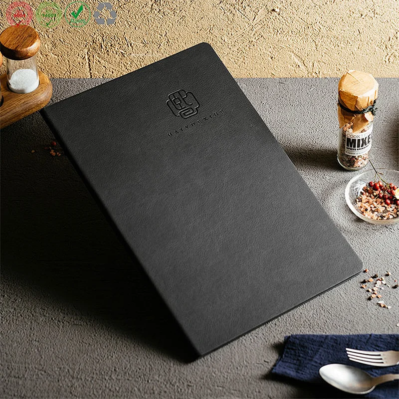 Customized Restaurant A4/A5 Leather Menu holder