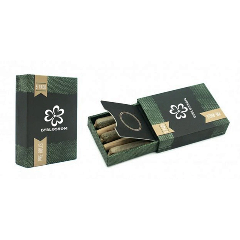 Custom pre roll joints packaging child resistant pre roll box