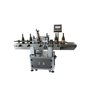 TK-T-82041 Automatic positioning round bottle labeling machine