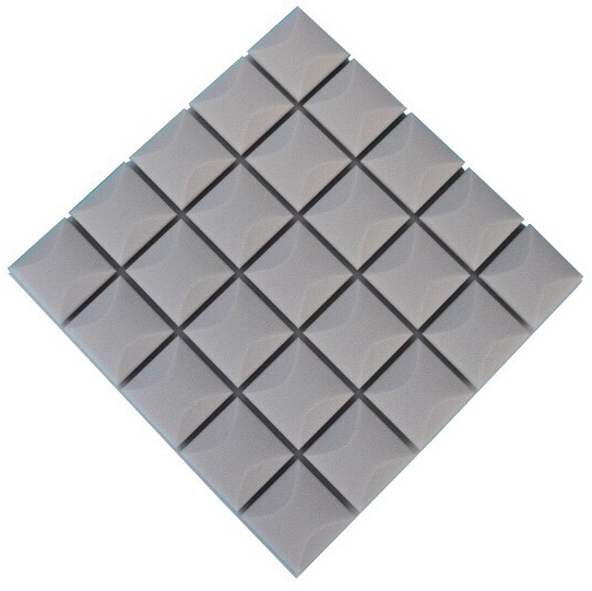 500*500*50MM Mushroom Acoustic Foam WIth Back Adhesive For Music Room