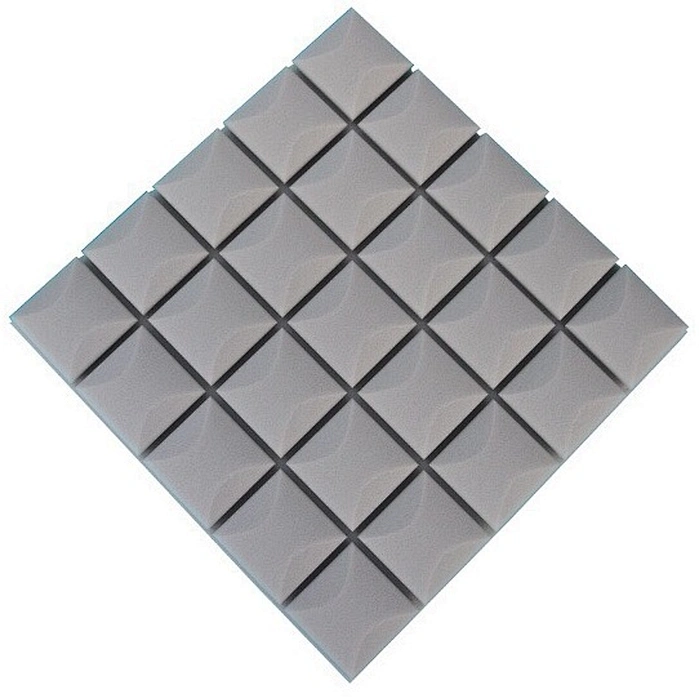 grey mushroom soundproof foam