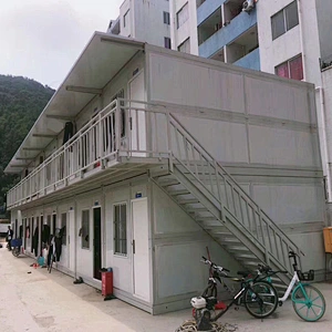 Low Cost Modular Prefab Prefabricated Shipping Luxury Living Modern Flat Pack Expandable Folding Container House