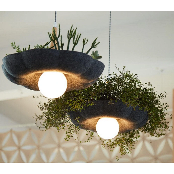 artificial flower lamp