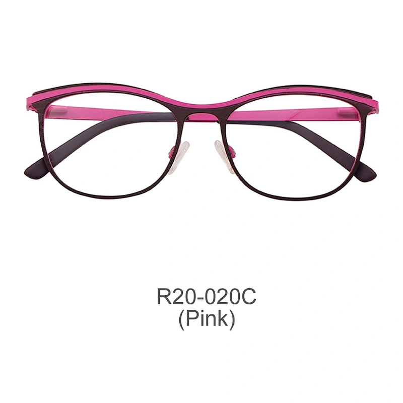Popular hot selling new fashion metal optical frame round eyeglasses