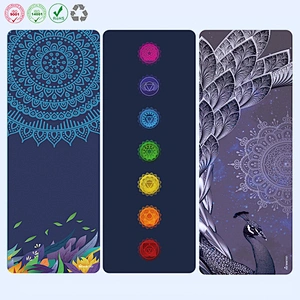 Anti-slip tpe luxury yoga mat