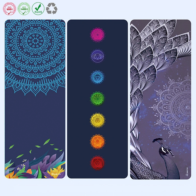 Anti-slip tpe luxury yoga mat