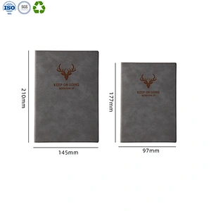 Soft cover skin feeling PU leather notebook