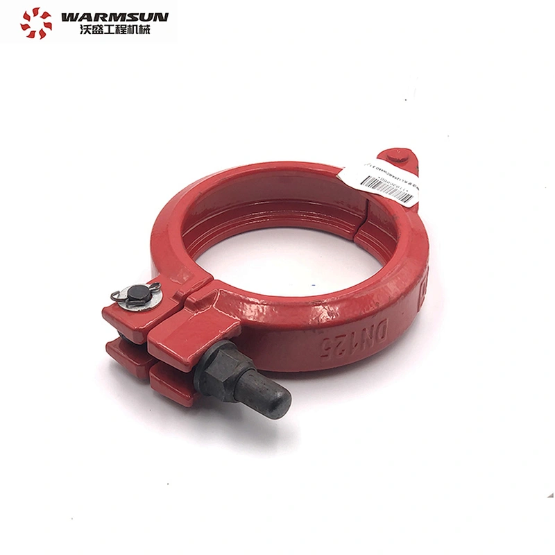 11936886 Concrete Pump Spare Parts L125ABCW46D.3.1.10 DN125 Forged Concrete Pump Pipe Clamp For SANY