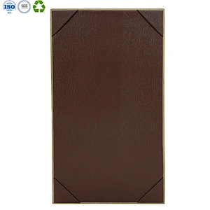 Wooden menu holder