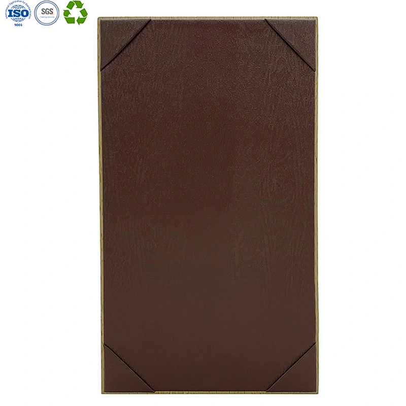 Wooden menu holder