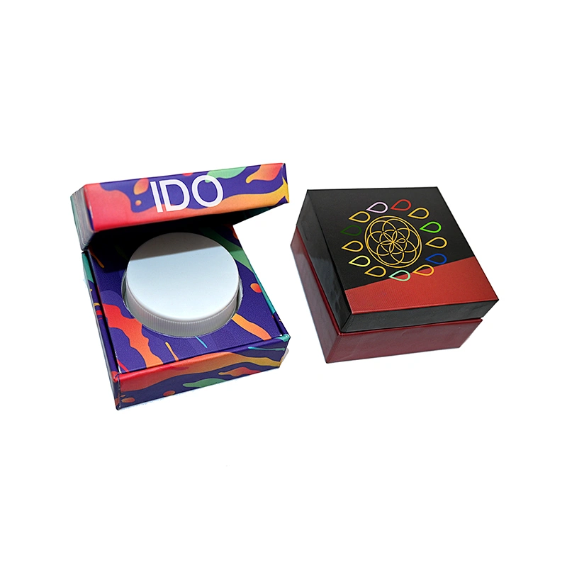 Wax oil concentration container glass DAB can packing box