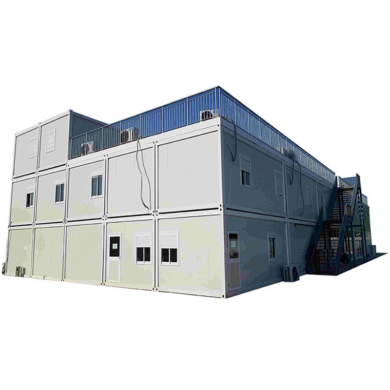 Carcasa de estructura de acero de paquete plano