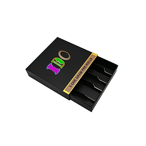 High - end Custom Pre Roll Packaging Box Child Proof Bottom Button Preroll Packaging