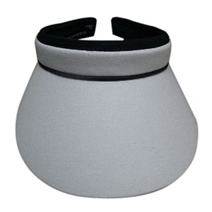 cotton twill clip sun visor hat