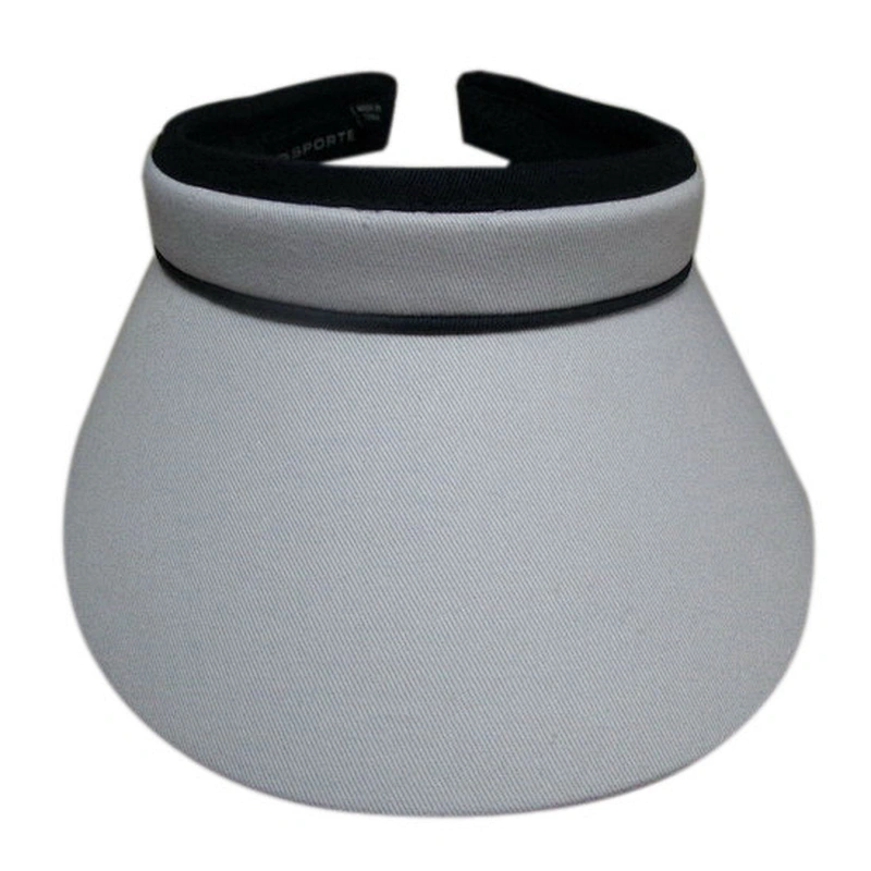 cotton twill clip sun visor hat