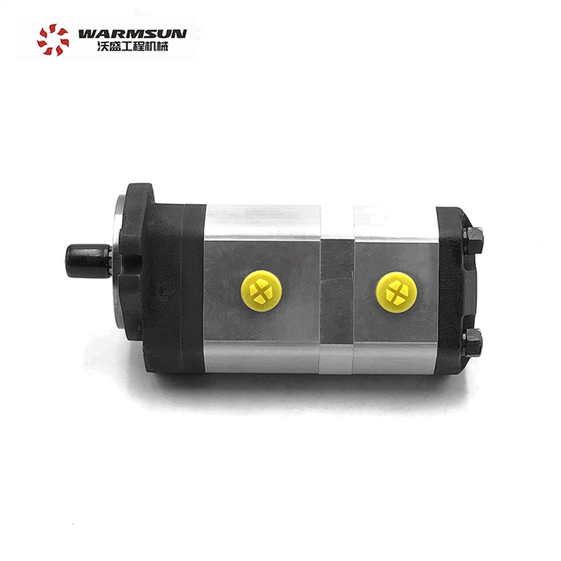 60086040 Hydraulic Double Gear Pump , P097-16 High Pressure Hydraulic Gear Pump