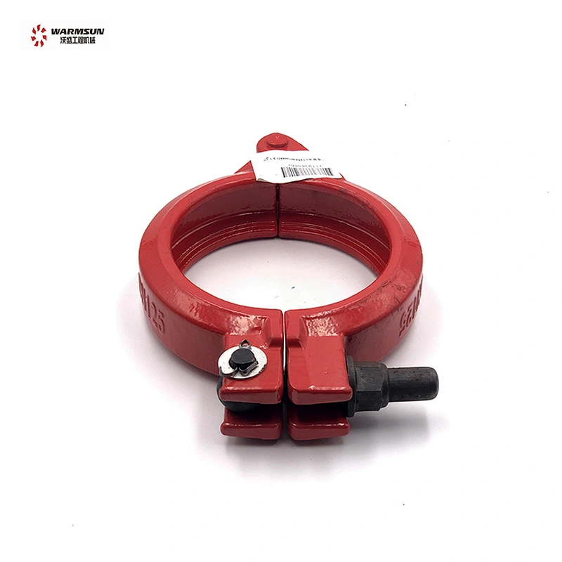 11936886 Concrete Pump Spare Parts L125ABCW46D.3.1.10 DN125 Forged Concrete Pump Pipe Clamp For SANY