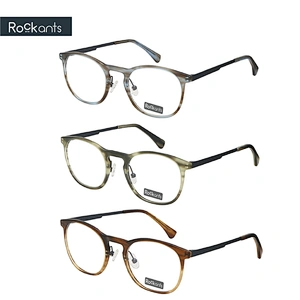 frame glasses optical eyewear acetate unisex round optical lens frame