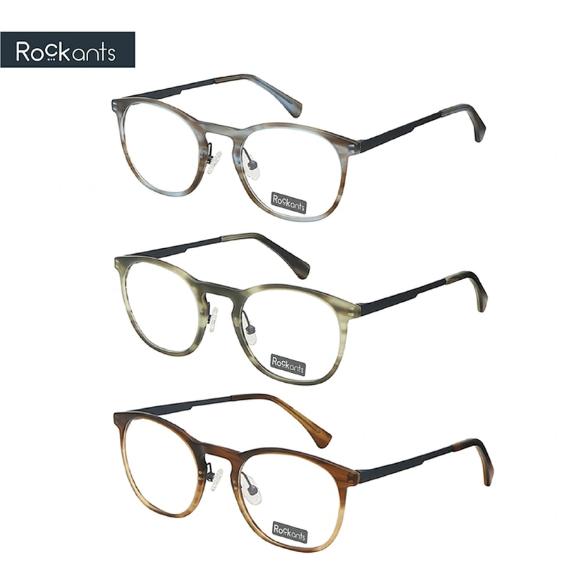 frame glasses optical eyewear acetate unisex round optical lens frame