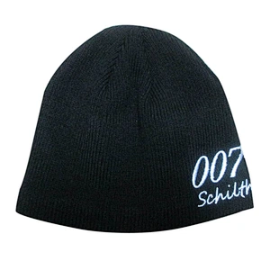 acrylic knitted hat jamesbond
