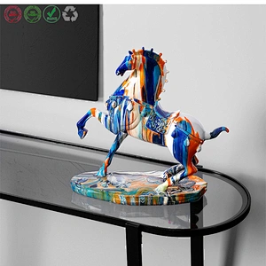Colorful horse decorative