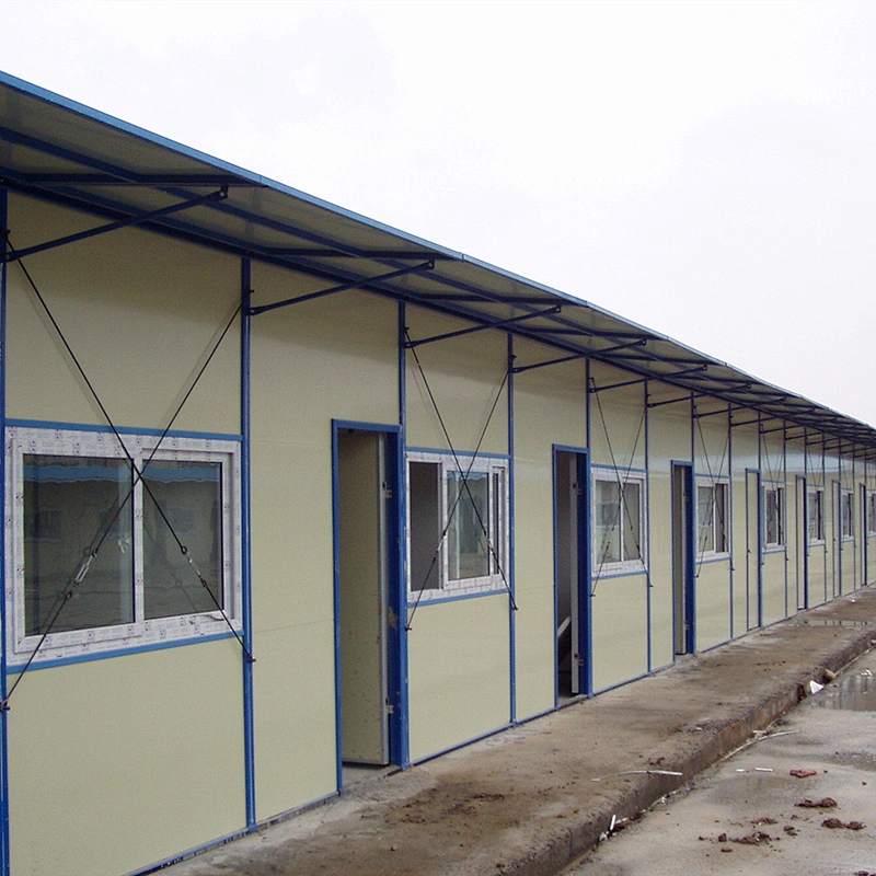 Tipo casa prefabricada modificada para requisitos particulares K de tres pisos de la casa modular del panel de bocadillo