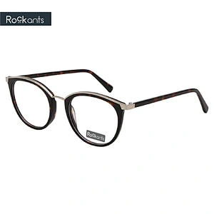 New style custom retro popular brand women and man popular acetate optical eyeglasses frame