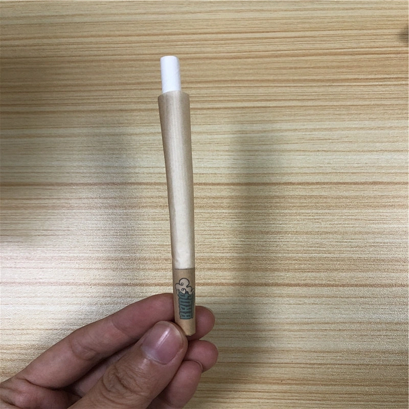 king size unbleached hemp material paper pre rolled cones